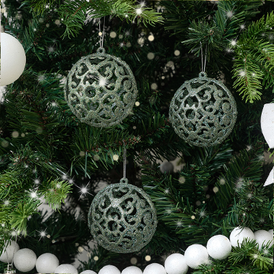 Jewel Coloured Christmas Decorations