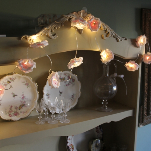 battery operated rose fairy lights bedroom lighting vintage rose fairy lights