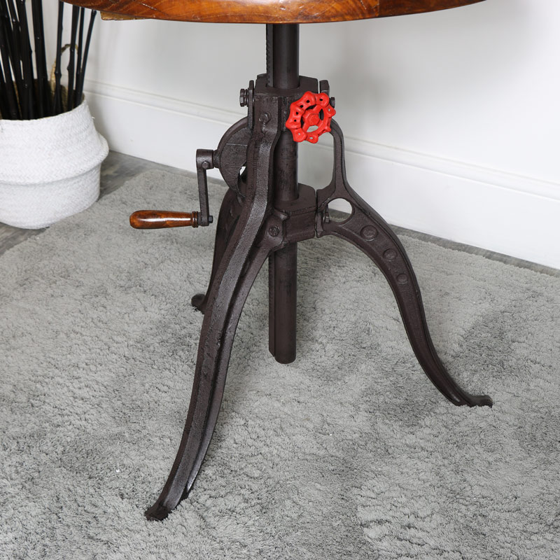 Adjustable Wooden Top Bar Table