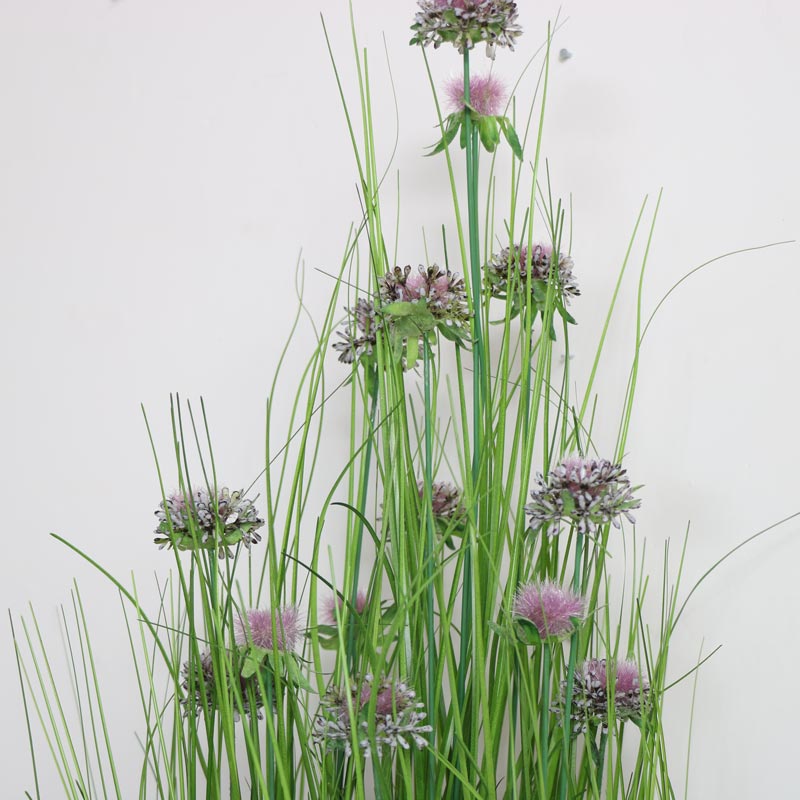 Artificial Purple Allium Grass
