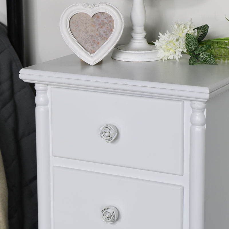 White French Bedroom Furniture Dressing Table Set Chest Drawers Bedside Tables Ebay