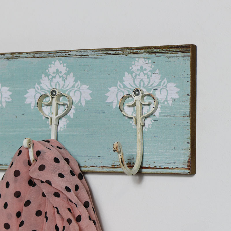 Blue Boho Wall Hooks