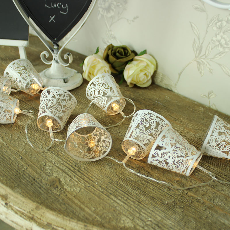 Butterfly Lantern Fairy Lights