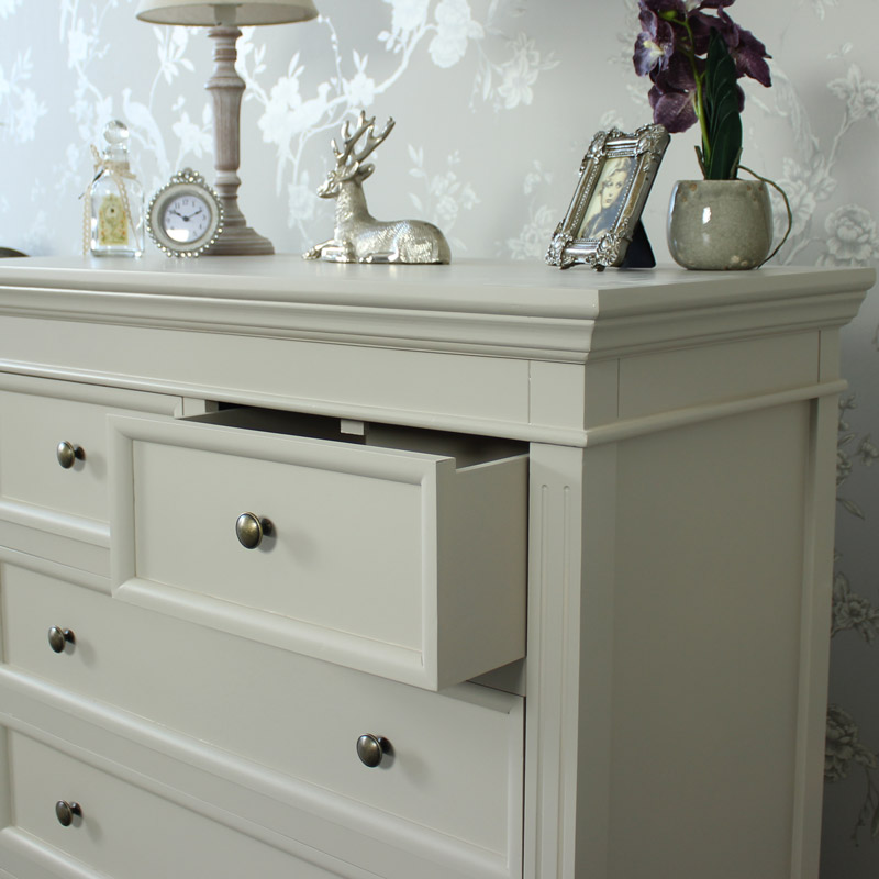 Daventry Range - Grey 5 Drawer Chest