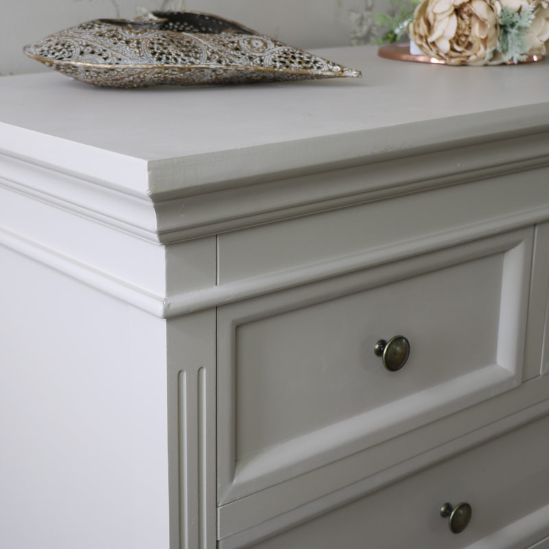 Daventry Range - Grey 7 Drawer Chest of Drawers