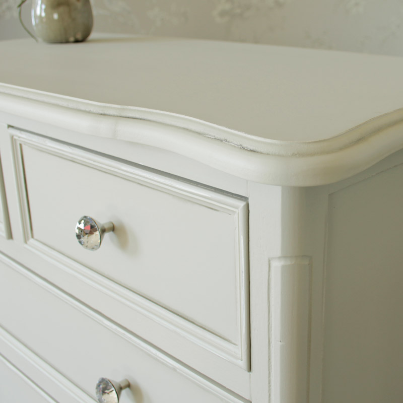 Elise Grey  Range - 5 Drawer Chest