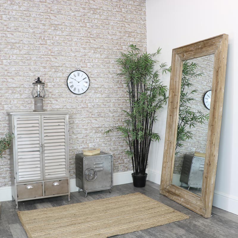Extra Large Rustic Wooden Framed Wall, Large Wooden Framed Wall Mirrors