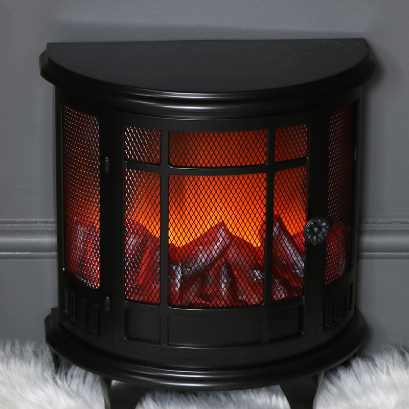 Flameless Log Burner Decorative Lamp