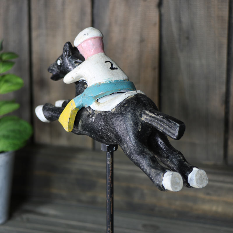 Free Standing Derby Race Horse Ornament