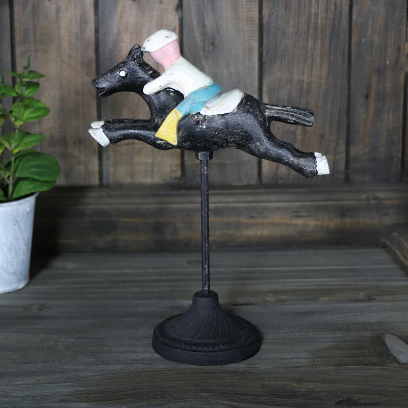 Free Standing Derby Race Horse Ornament