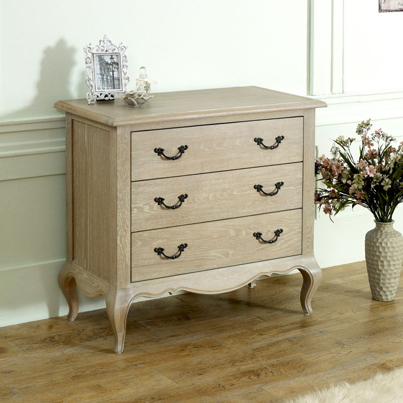 3 Drawer Chest Of Drawers Brigitte Range Melody Maison