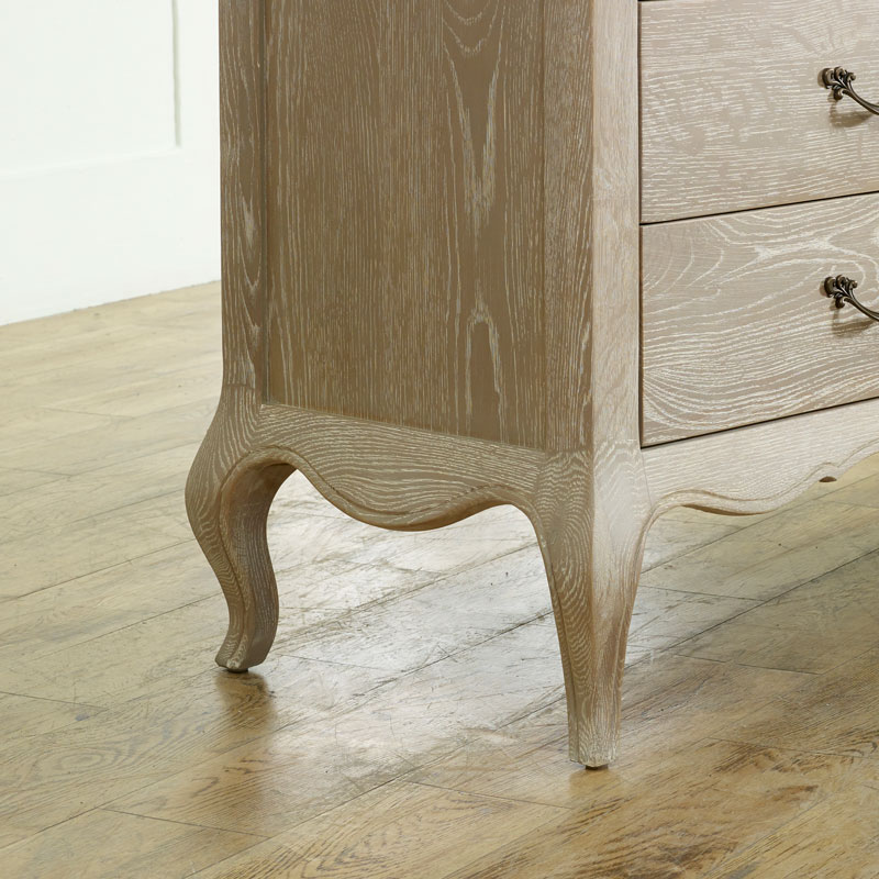 French Style 6 Drawer Chest of Drawers - Brigitte Range SECOND 7099