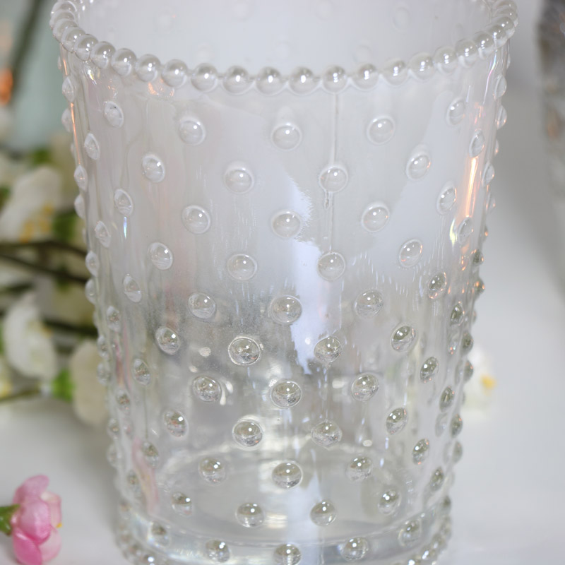 Glass Candle Holder