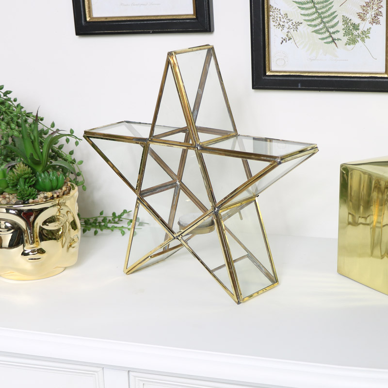 glass star tealight holder Off 69 