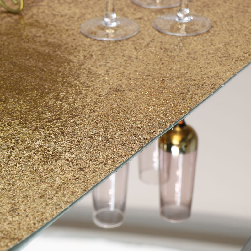 Gold Glitter Table Runner