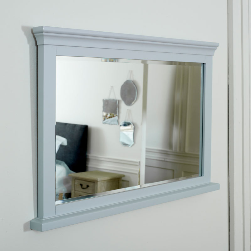 Grey Wall Mirror Newbury Range 100cm X 60cm - Grey Framed Mirrors Uk Grey Wall Mirror Newbury Range 100cm X 60cm - Grey Framed Mirrors Uk