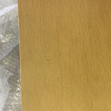 Grey Wooden Storage Bench - Rochford Range DAMAGED SECOND 7070