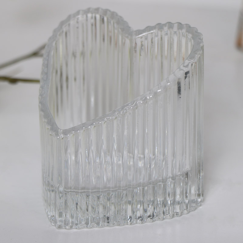Heart Shaped Glass Ornament
