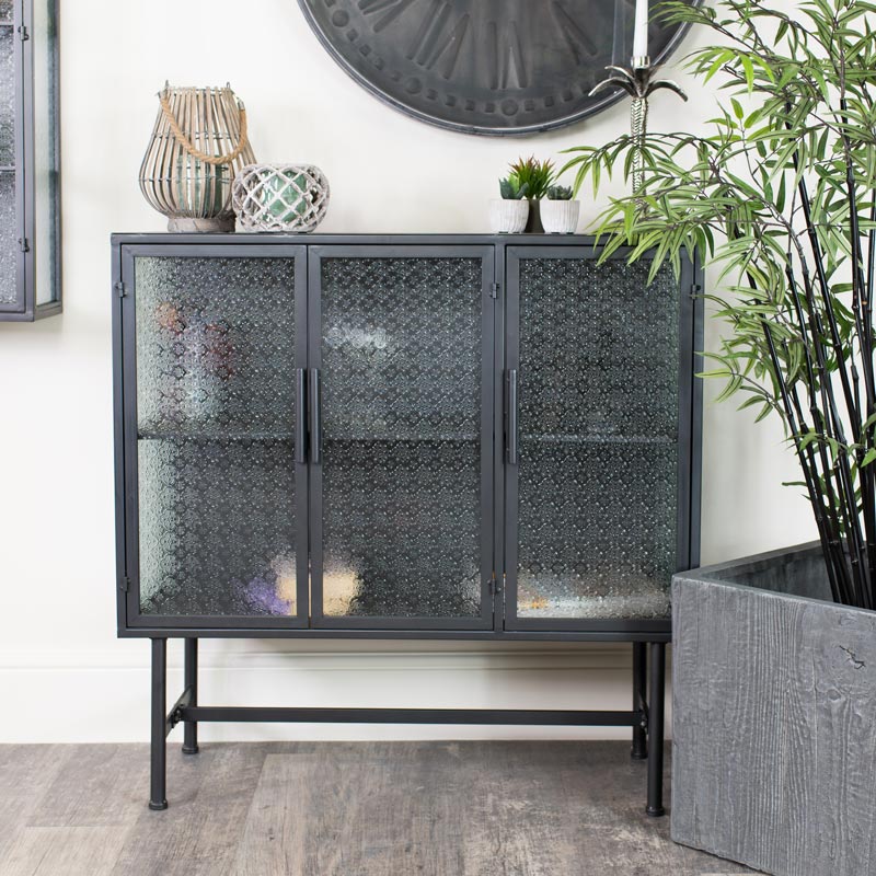 Industrial Grey Metal Glass Cabinet Industrial Grey Metal Glass Cabinet, Industrial Metal Cabinet