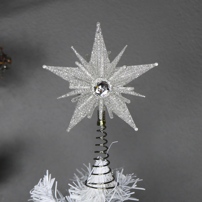 Jewelled Snow Tree Topper Melody Maison