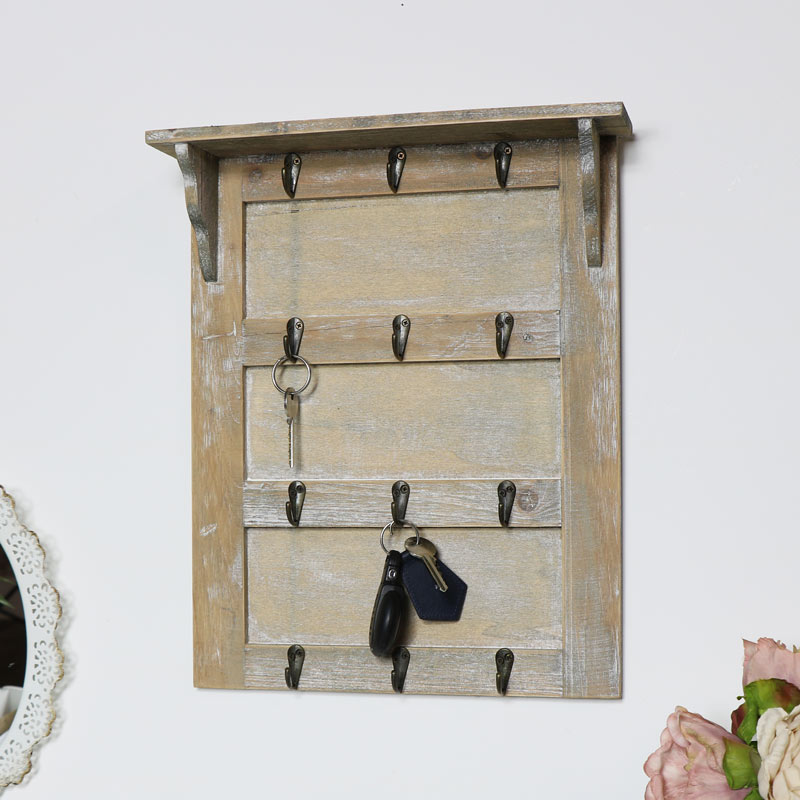 Key Rack with Shelf