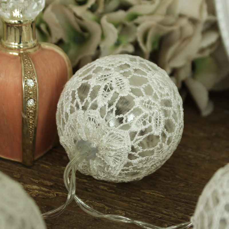 Lace Covered LED String Fairy Lights