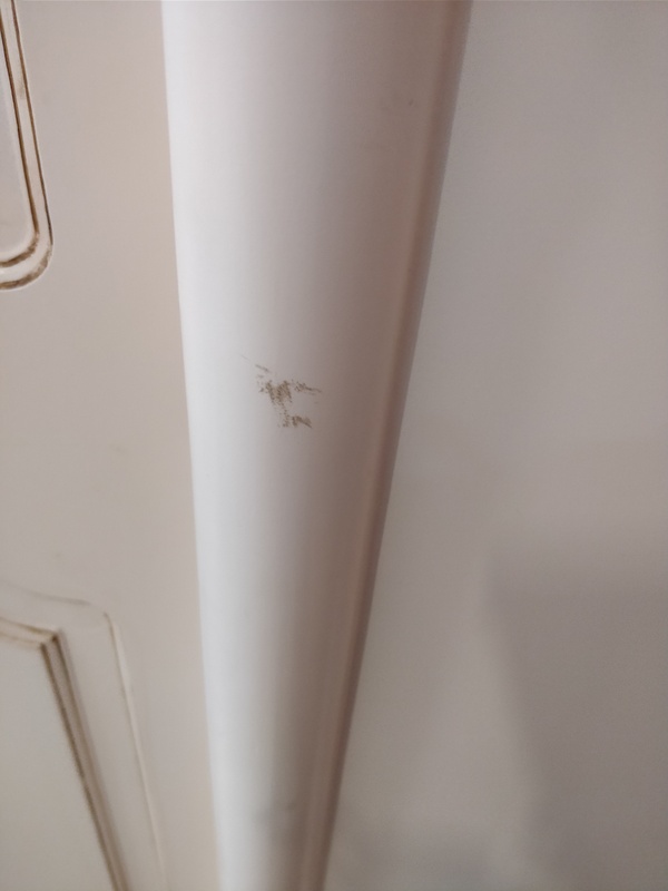 Large Cream Armoire Style Double Wardrobe - Adelise Range EX-SHOWROOM ITEM 0052