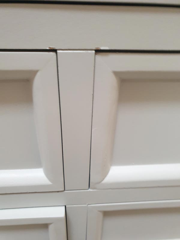 Large Grey 7 Drawer Chest of Drawers - Daventry Dove-Grey Range DAMAGED SECONDS 2033