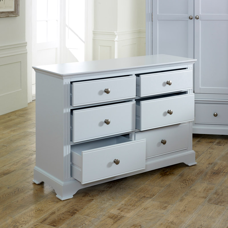 Large Grey Chest of Drawers - Davenport Grey Range