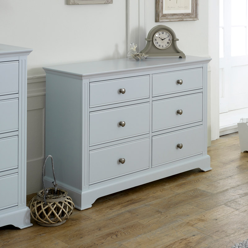 Large Grey Chest Of Drawers Davenport Grey Range Melody Maison