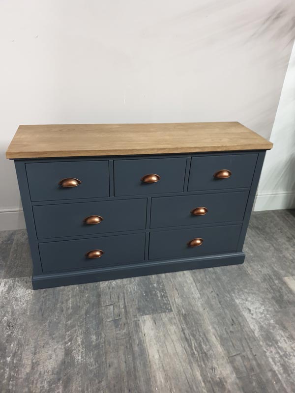 Large Grey Chest of Drawers - Grayson Range EX-SHOWROOM SECOND 3036