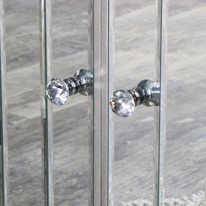 Large mirrored sideboard - Tiffany Range DAMAGED SECOND 1049