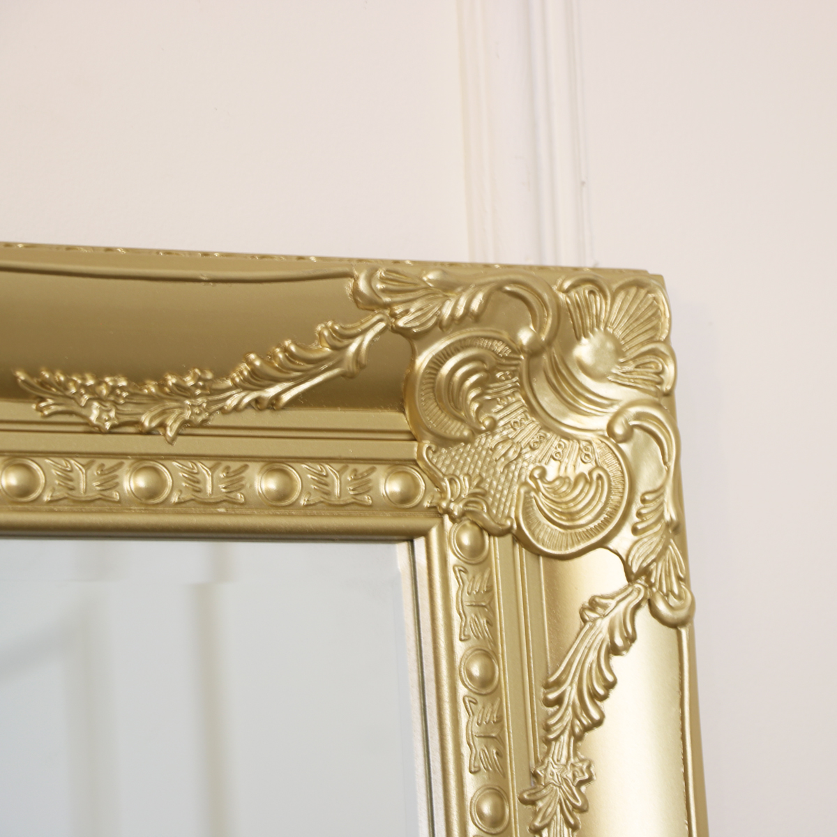 Large Ornate Gold Wall/Floor Mirror