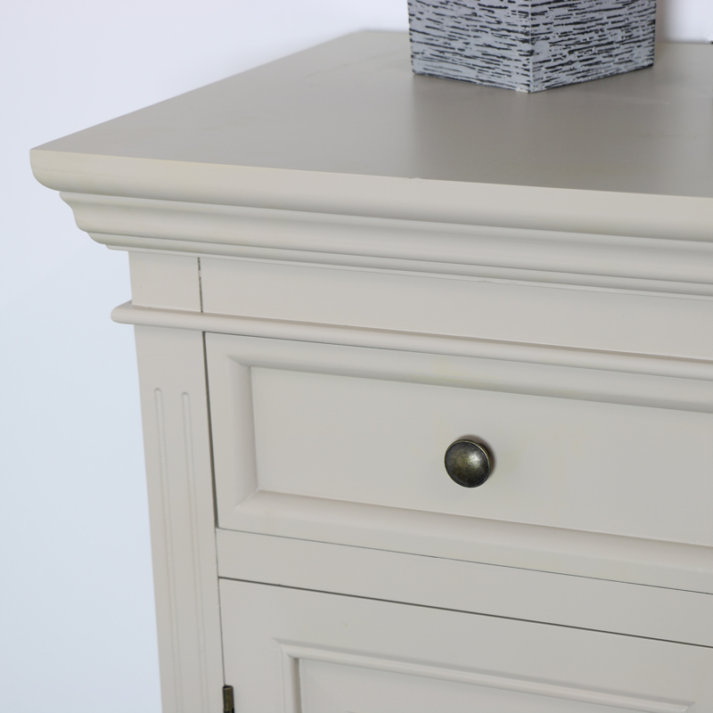  Large Sideboard Cupboard/Drawer Storage Unit - Daventry Taupe-Grey Range