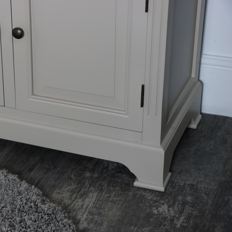  Large Sideboard Cupboard/Drawer Storage Unit - Daventry Taupe-Grey Range