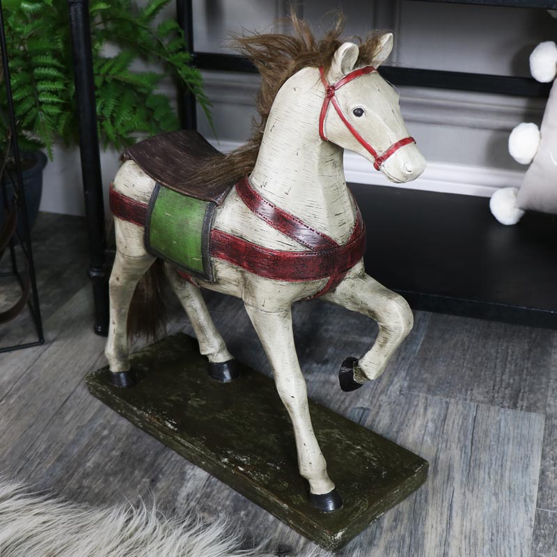 Large Vintage Horse Ornament