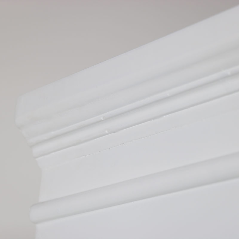 Large White Double Wardrobe - Daventry White Range SECONDS ITEM