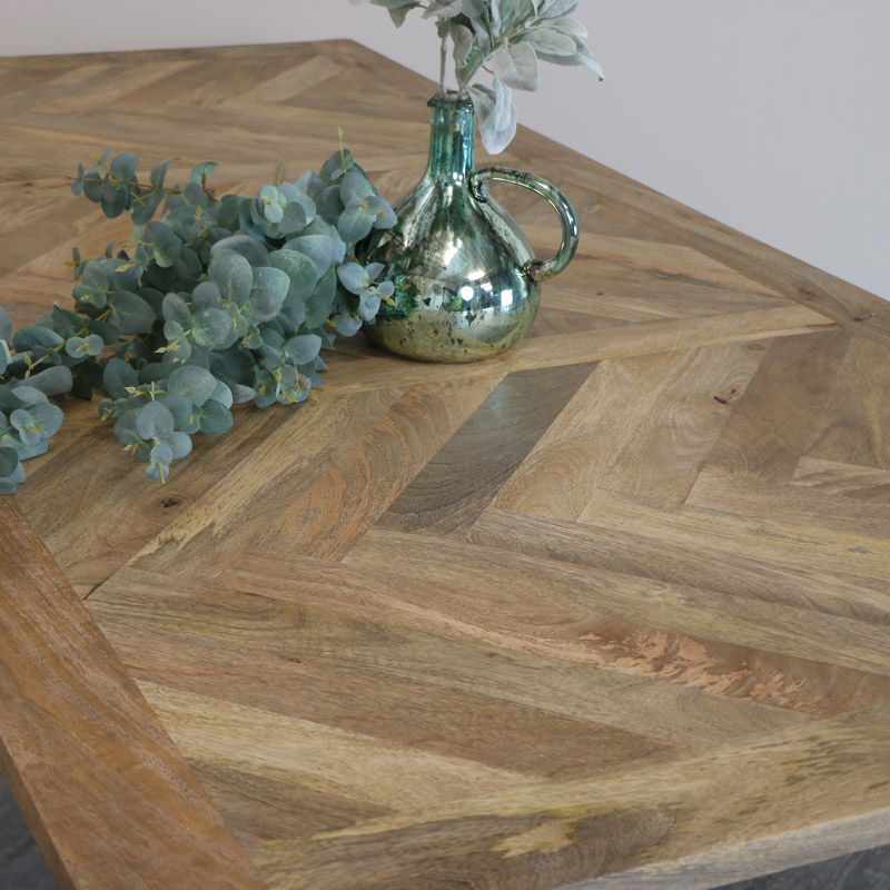 Large Wooden Nordic Dining Table - Damaged Seconds