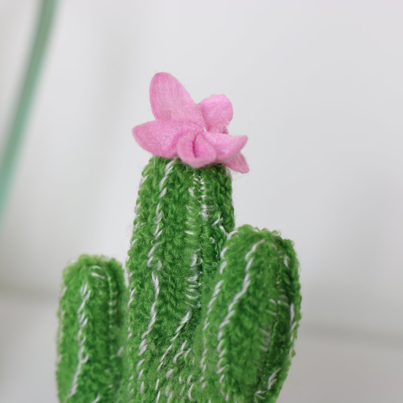 Mini Cactus Fabric Decoration