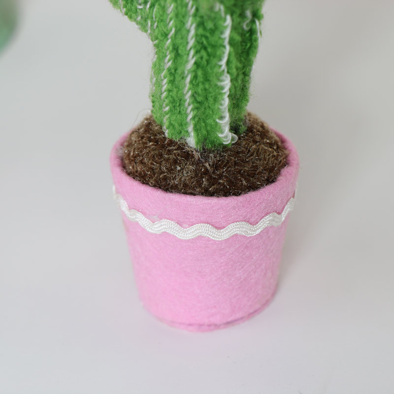 Mini Cactus Fabric Decoration
