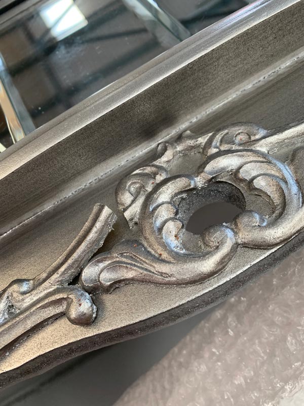 Mirrored Chest of Drawers - Tiffany Range DAMAGED SECONDS 1074 