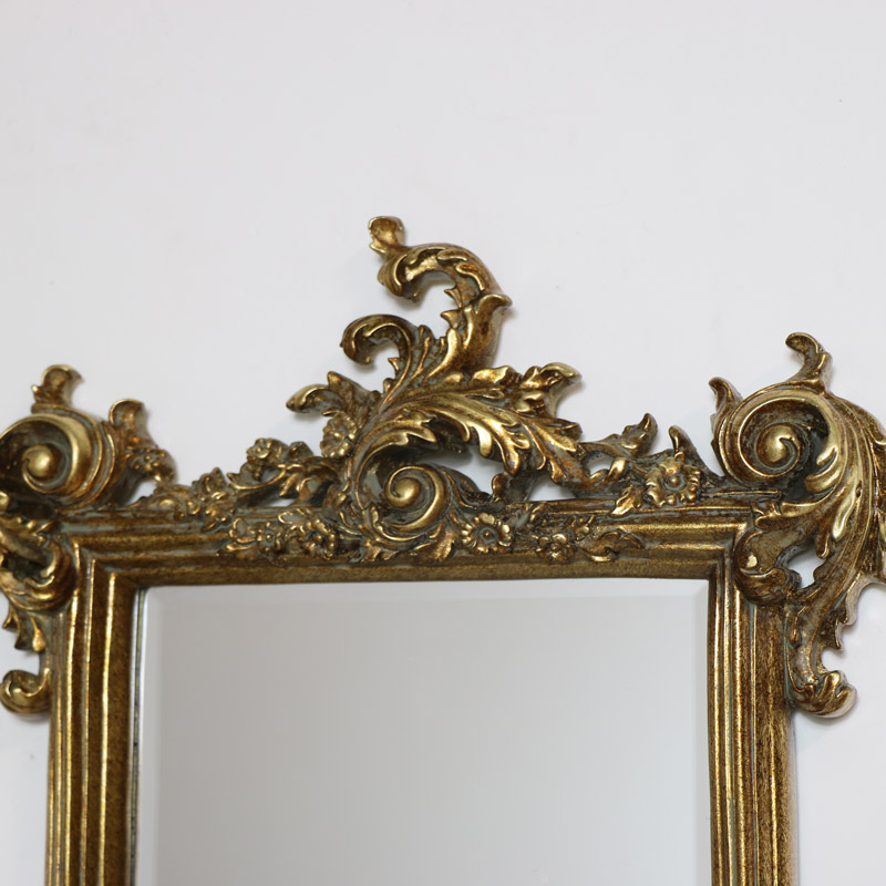 Ornate Gold Wall Mirror