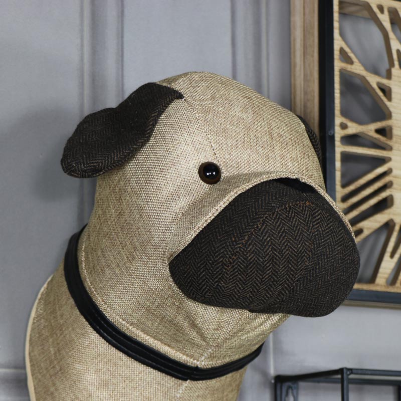 Pug Head Wall Decoration