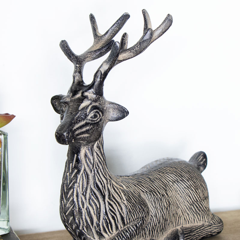 Resting Highland Stag Ornament