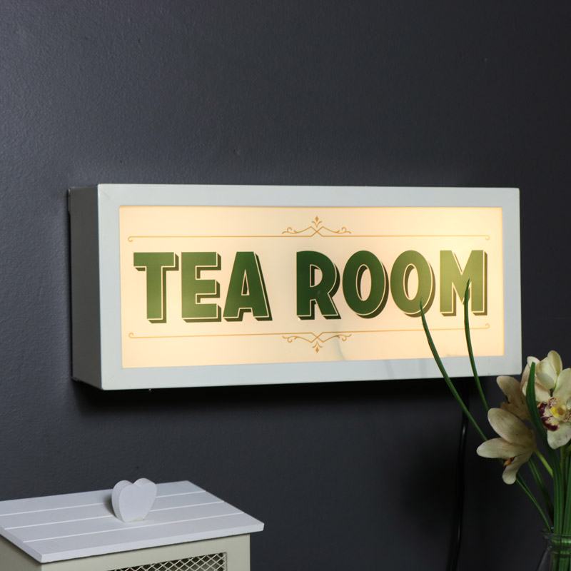 Retro Light Up Tea Box