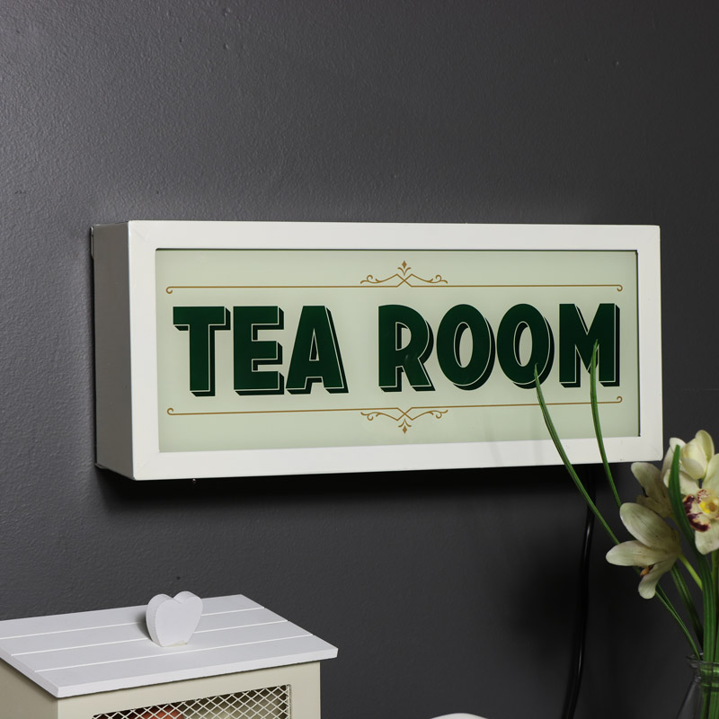 Retro Light Up Tea Box