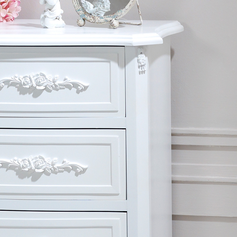 Rose Range - Cream 4 Drawer Chest