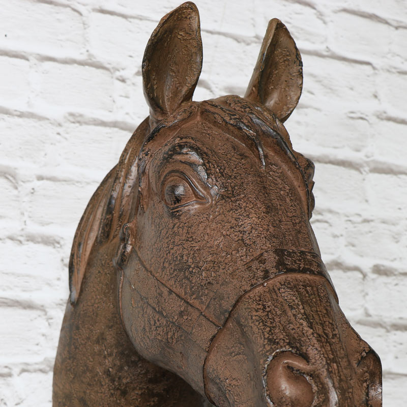 Rustic Decorative Wall Horse Head 