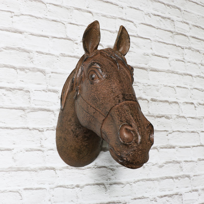 Rustic Decorative Wall Horse Head 