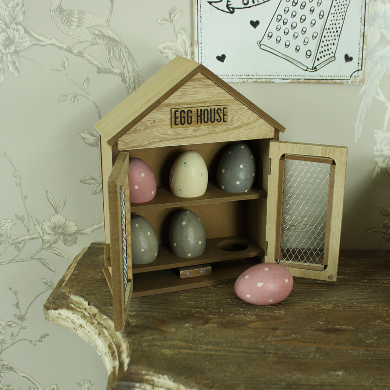Rustic Egg Storage House
